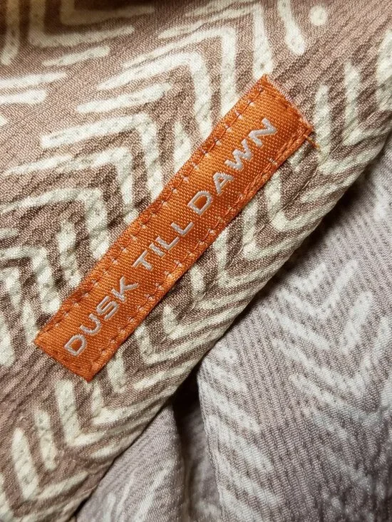 Sovereign Code Boys L(14/16) Brown Tribal Print Short Sleeve Button Up NWT - Picture 6 of 8